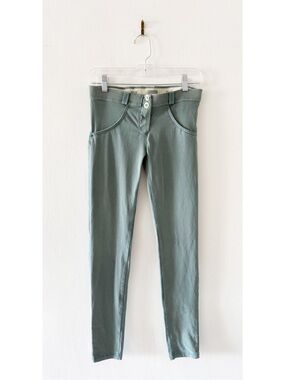 Freddy WR.UP Green-Gray Shaping Push Up Pants Size Small (S)